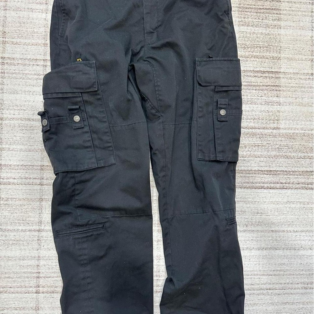 Propper Men's Cargo Pants 32 Tactical Black Cotton Blend Utility Work Trousers